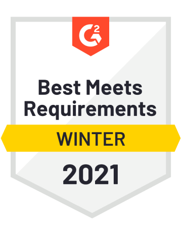 Best meets requirements award